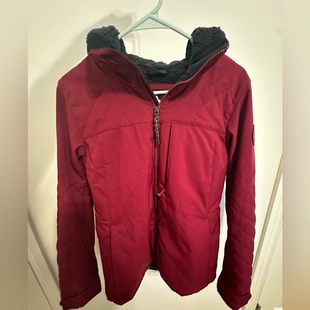 Burton Burgundy Jacket with Black Lining